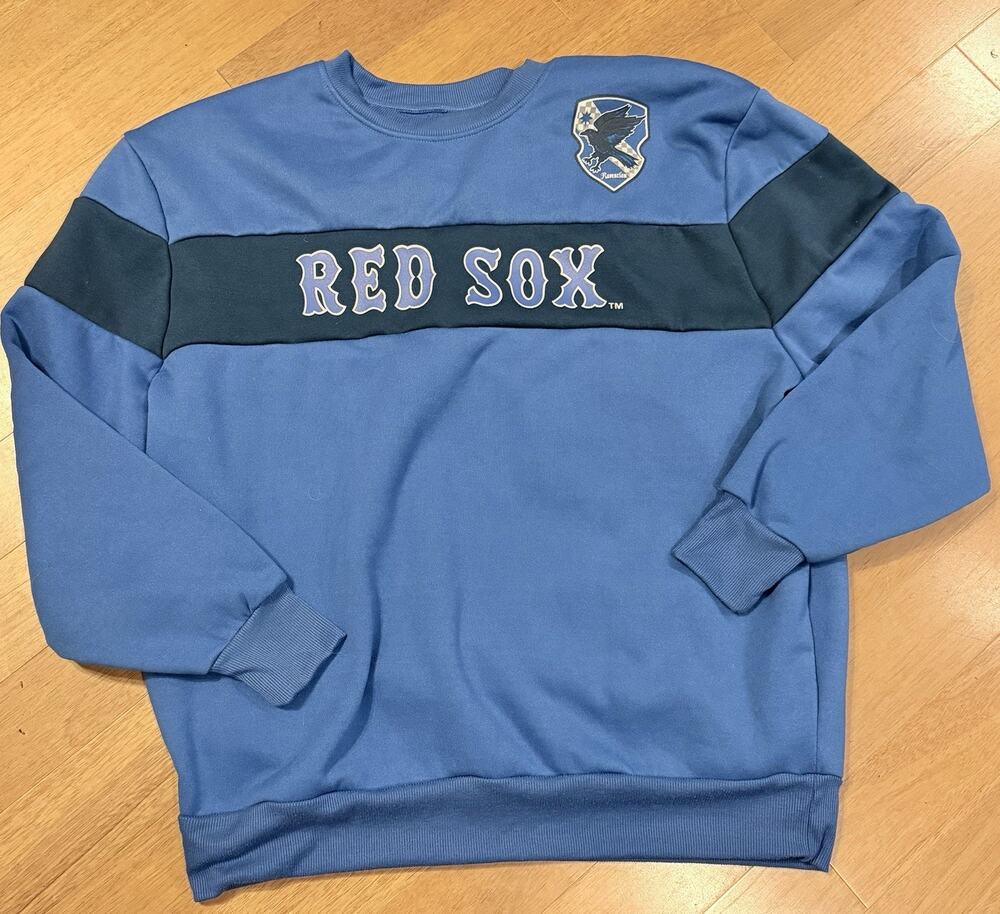 Boston Red Sox x Harry potter Fenway Ravenclaw Crewneck SGA Sweatshirt Size XL